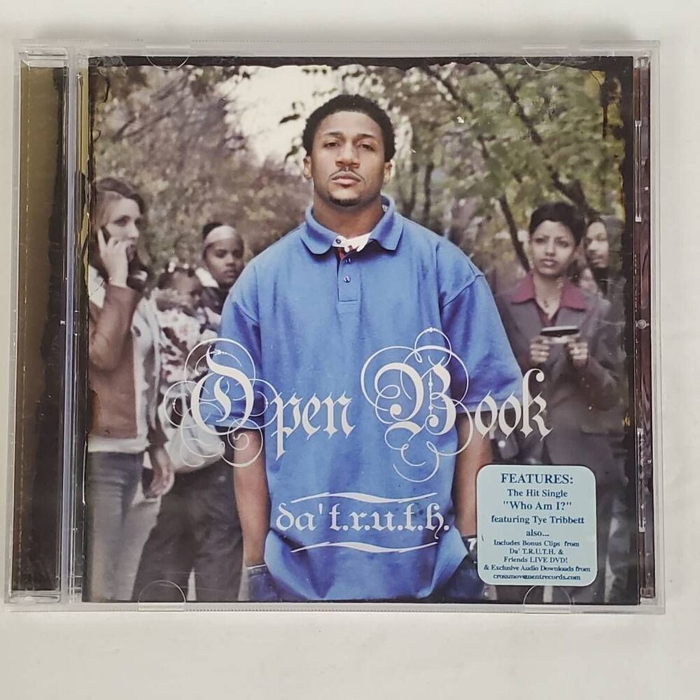 Da’ T.R.U.T.H. – Open Book (CD, 2007) – Christian Hip Hop ft. Tye Tribbett